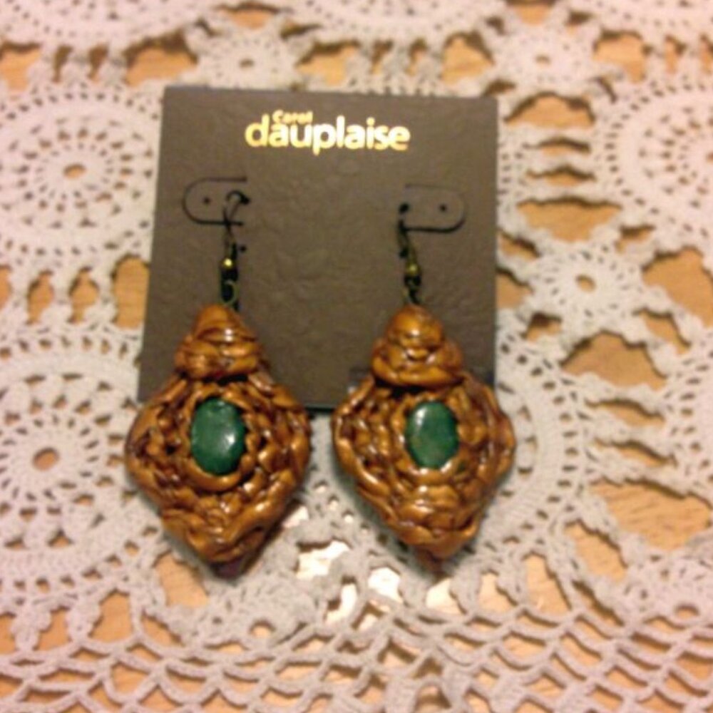 Artisan Jewelry, Carol Duplaise earrings